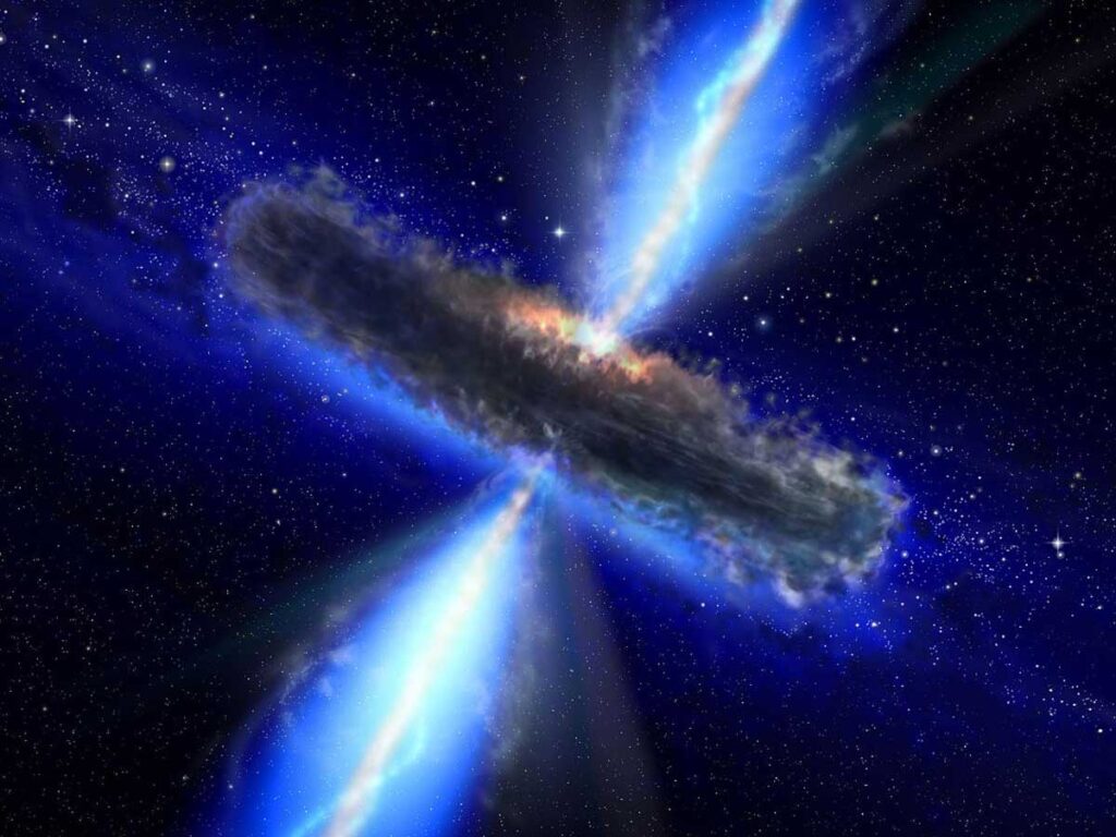 Fakta: Der findes et sort hul i universet, som indeholder 140 billioner gange mere vand end alle verdenshavene.