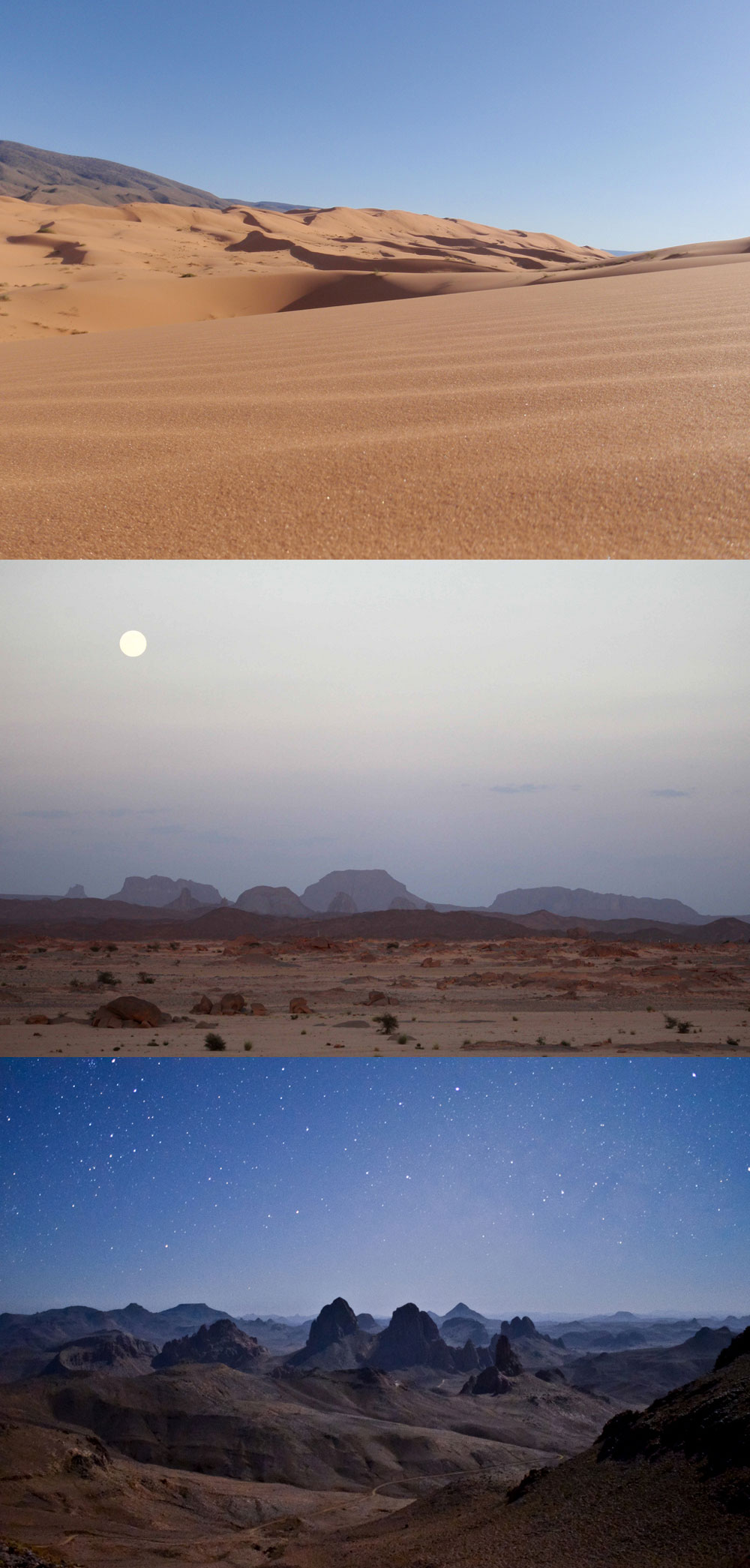 Tatsache: Mehr als 4/5 von Algerien sind von Wüste bedeckt.