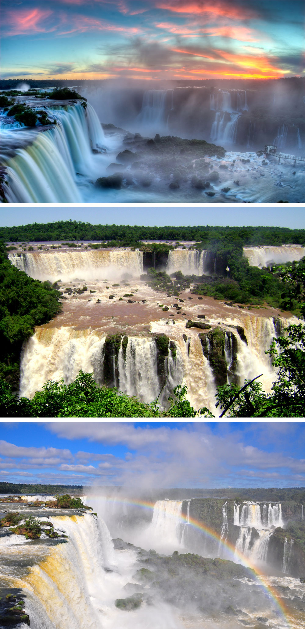 Fakta: Iguazú-vandfaldene ligger i Argentina