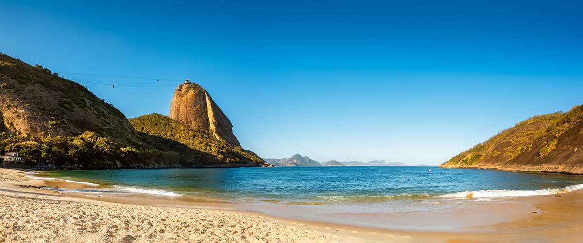 Rio de Janeiro skal visstnok ha den blåeste himmelen i verden.