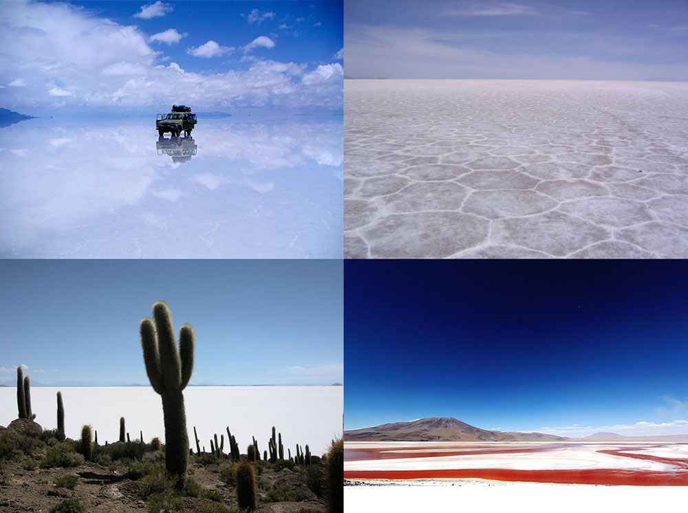 Fakta: I Bolivia finns världens största saltöken, Salar de Uyuni