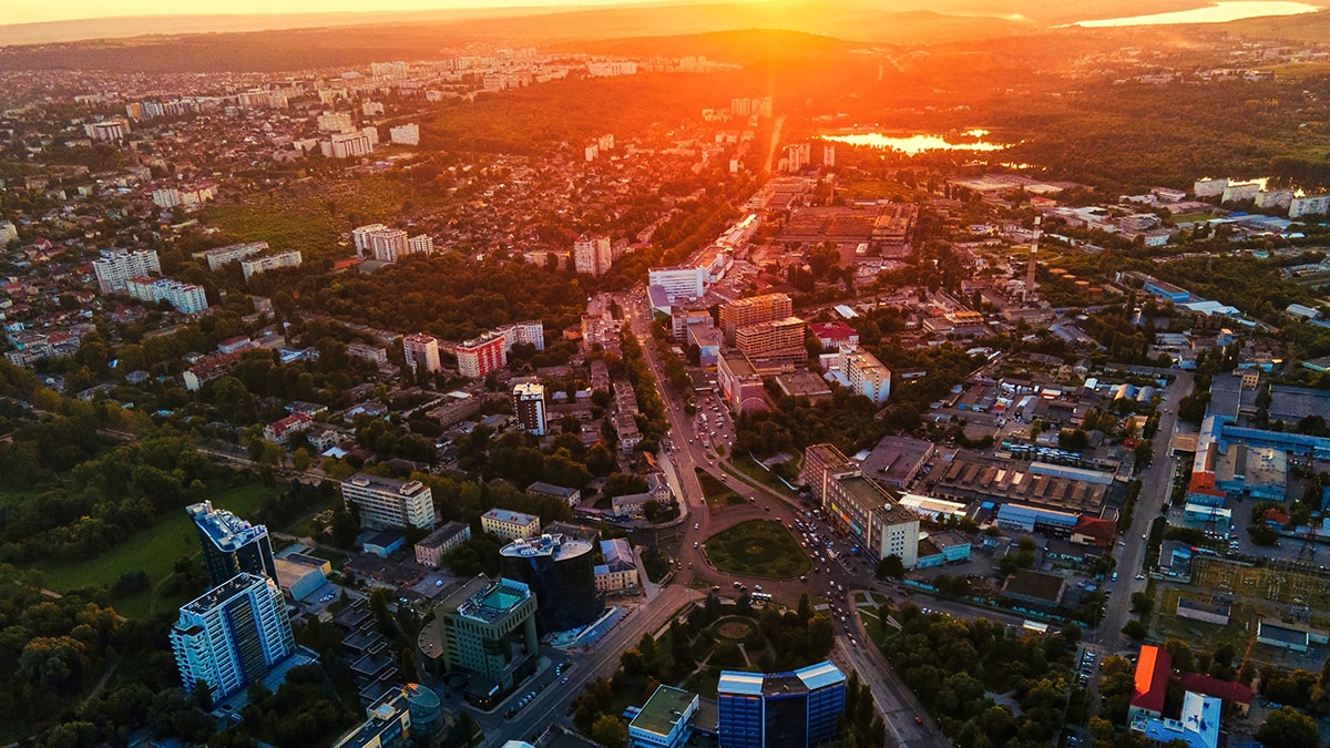 Chisinau er hovedstaden i Moldova
