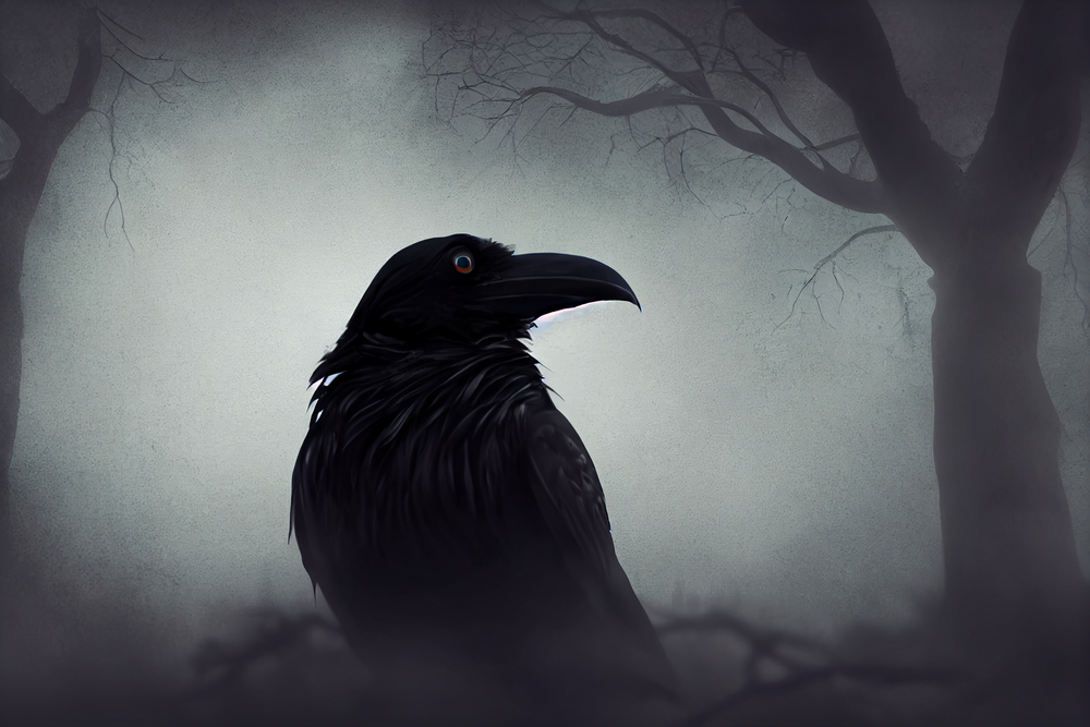 Crows are very intelligent and can recognize human faces