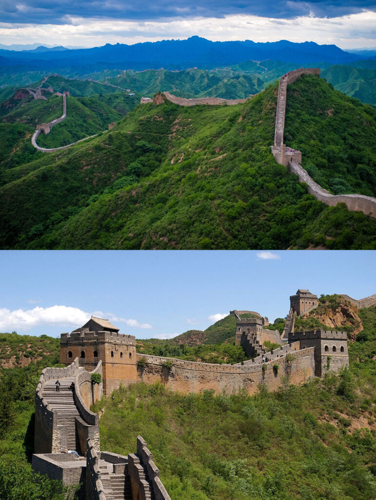 Fakta: Den Kinesiske Mur blev bygget for over 2.000 år siden.