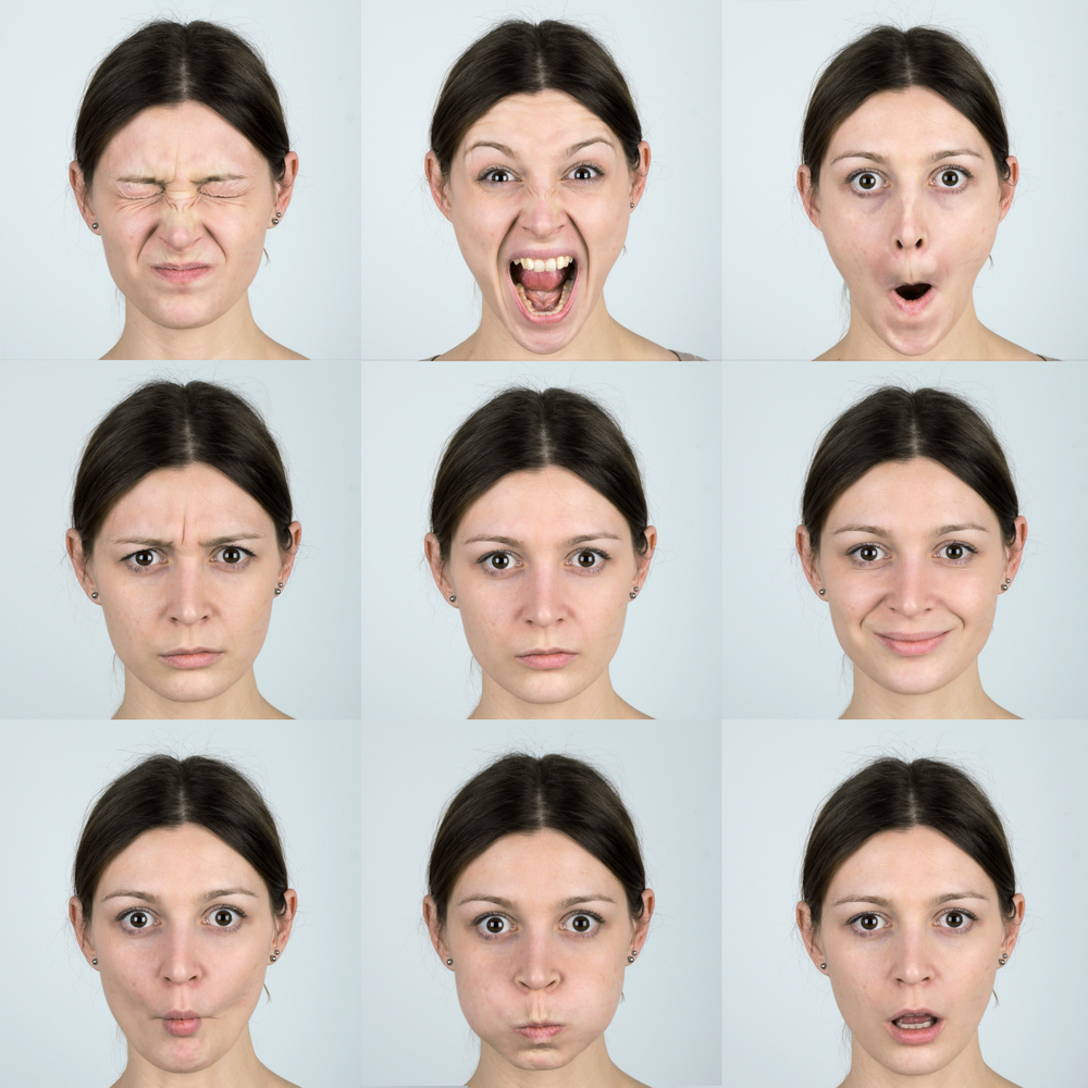 Mennesker har mer enn 7 000 ansiktsuttrykk