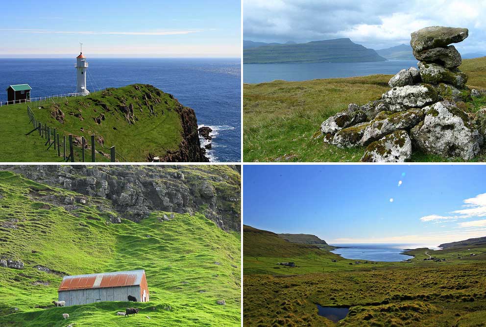 Fakta: Færøerne har en smuk og meget speciel natur og et relativt mildt klima.