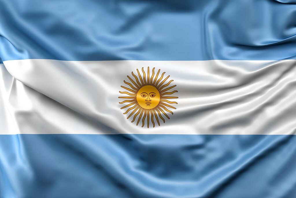 Argentinas flagga