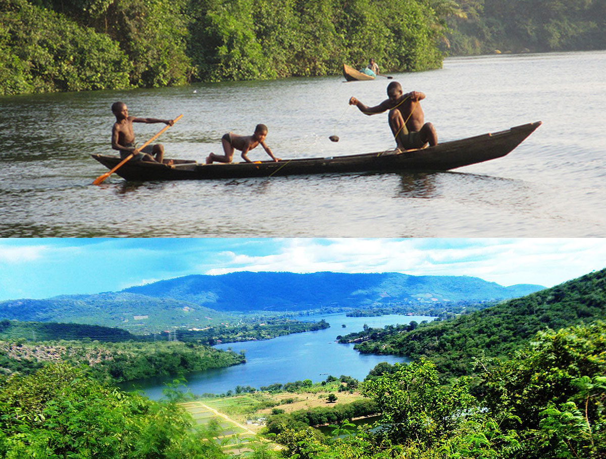 Fact: The largest dammed lake in the world is Lake Volta in Ghana