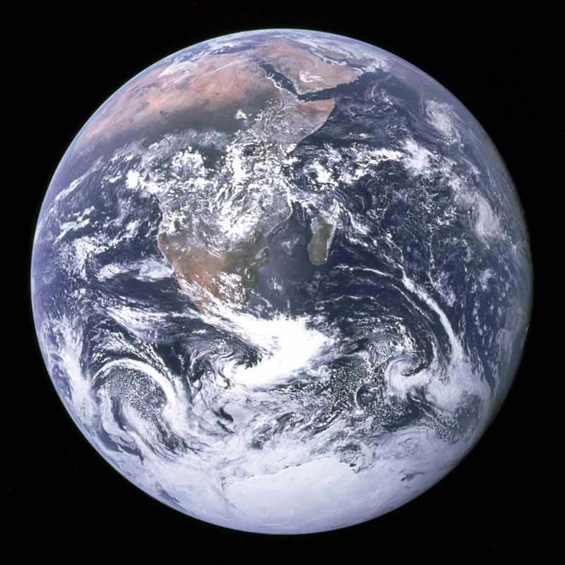 De aarde is de derde planeet in het zonnestelsel