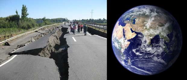 Mycket kraftiga jordbävningar kan på ett otroligt sätt förändra längden på dagarna på jorden