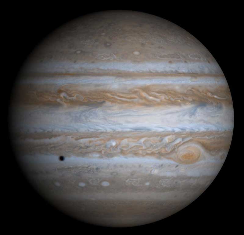 Fakta: Jupiter er langt den største planet i vores solsystem.