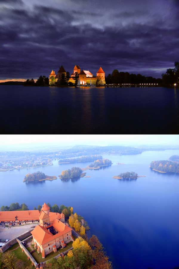 Fakta: Trakai är både namnet på en stad och ett slott
