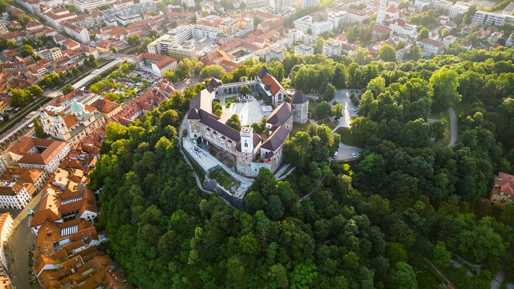 Ljubljana är Sloveniens huvudstad