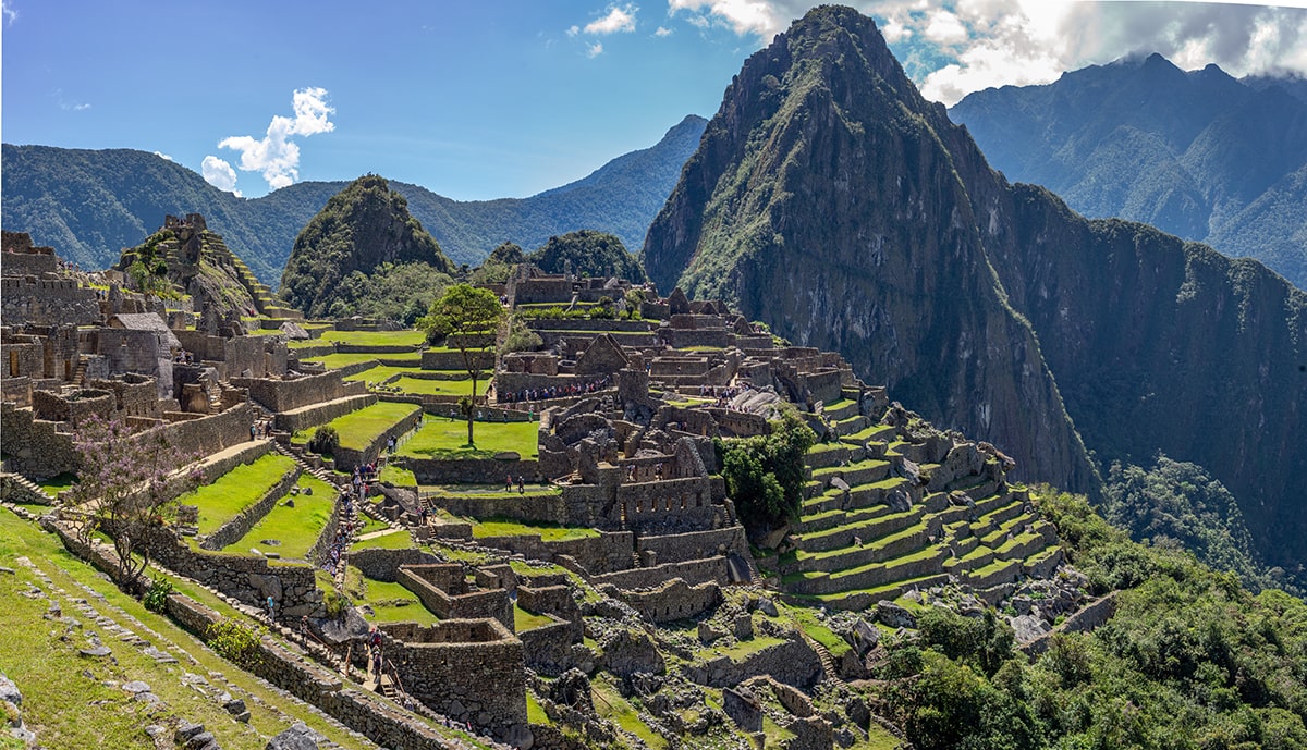 Machu Picchu i Peru