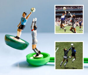 Fact: Maradona scored using the 'Hand of God' during a World Cup match against England in 1986