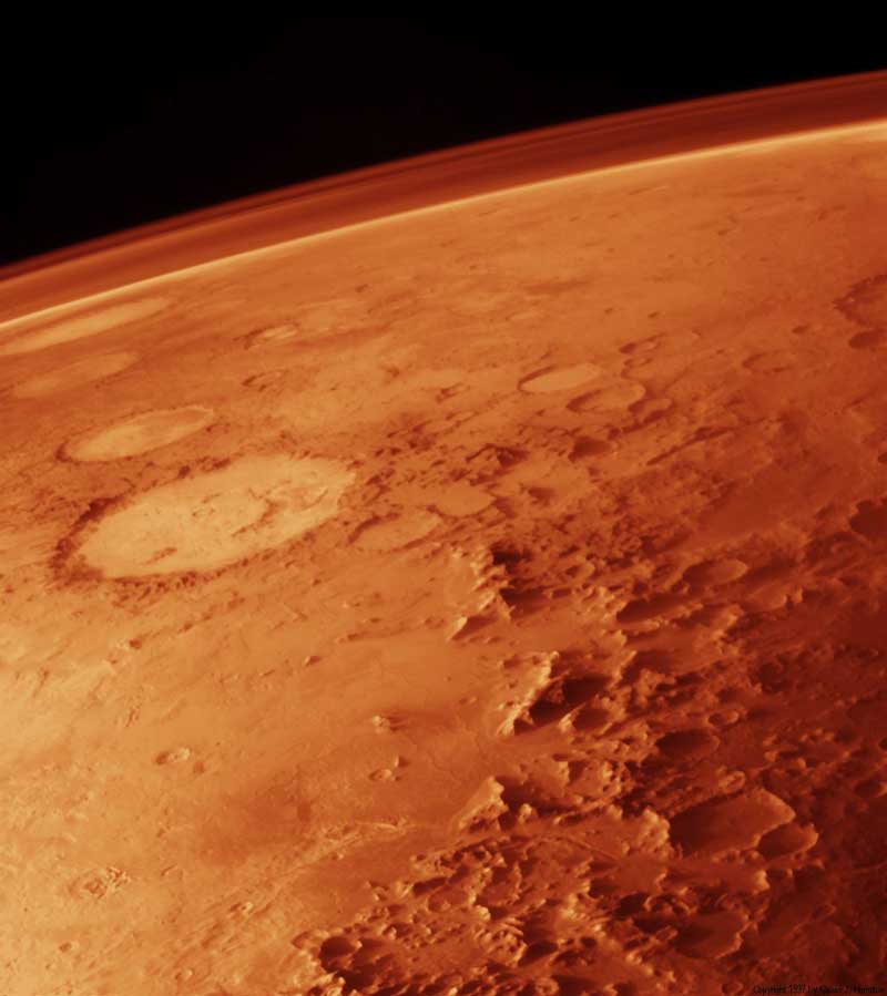 Fakta: Mars er kendt for sin røde farve