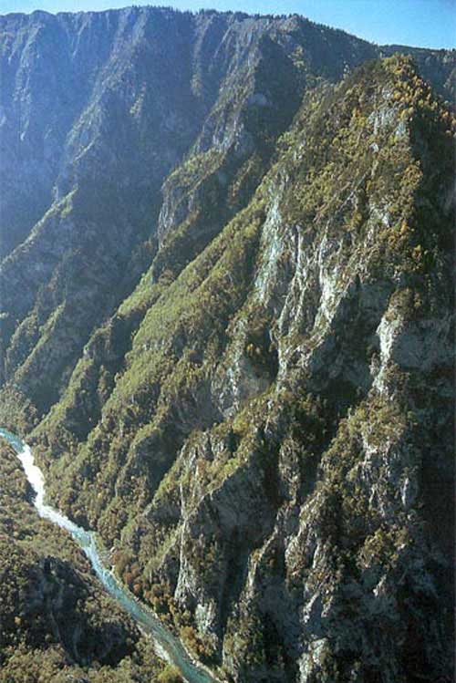 Fakta: Taraklyftan i Montenegro är den näst längsta klyftan i världen