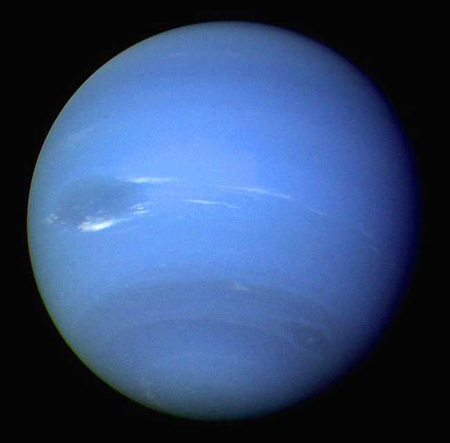 Neptun er navnet på den romerske gud for ferskvand og havet.