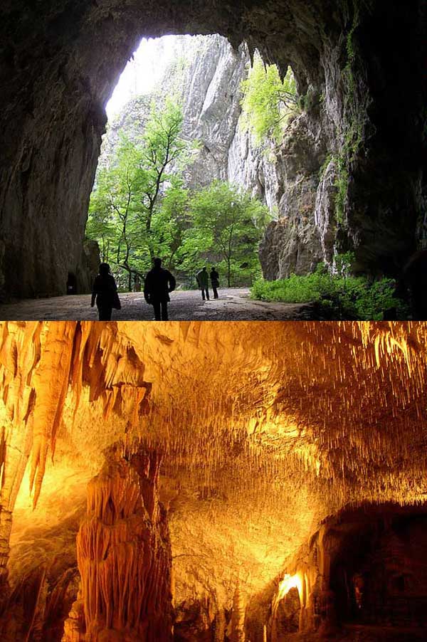 Fact: Skocjan and Postonja caves are some of the most visited in the world