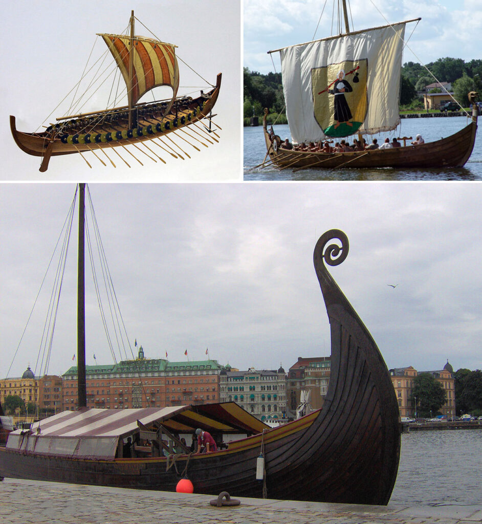 Fact: Viking ships had 30 - 60 men on board